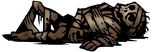 Mummified remains