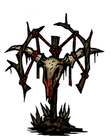Troubling effigy
