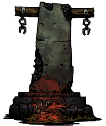 Sacrificial stone