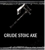 Crude Stoic Axe