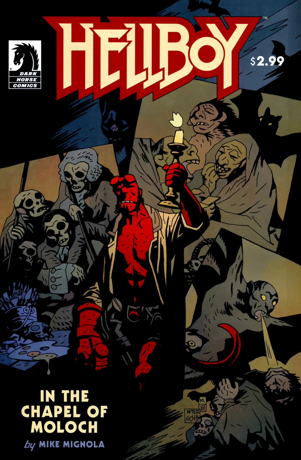 Hellboy In The Chapel Of Moloch Vol 1 1 Dark Horse Database FANDOM Powered By Wikia