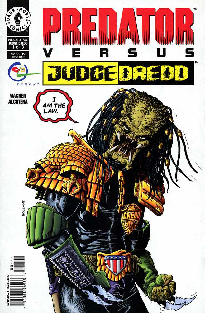 Predator Vs Judge Dredd Vol 1 1 Dark Horse Database