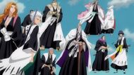 Soifon with the Court Guard Squads Arrive to Stop Aizen