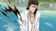 Aizen is cut