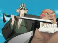 Urahara about to end his fight with Yammy