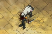 Kenpachi and Ichigo defeated