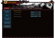 Respawn settings