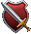 Medium threat area icon
