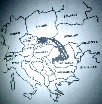 Map Of The Carpathian Mountains Dark Series Wiki Fandom
