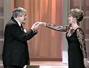 Jonathan Frid and Laura Parker in 1994
