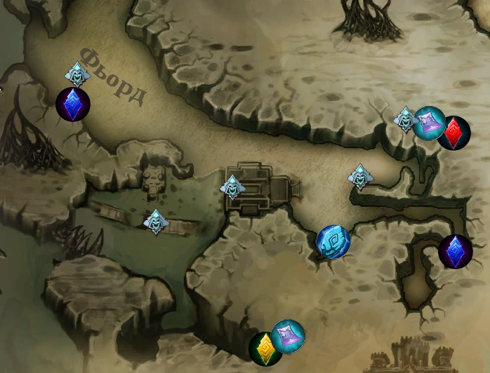 Darksiders 2 бродячий камень карта