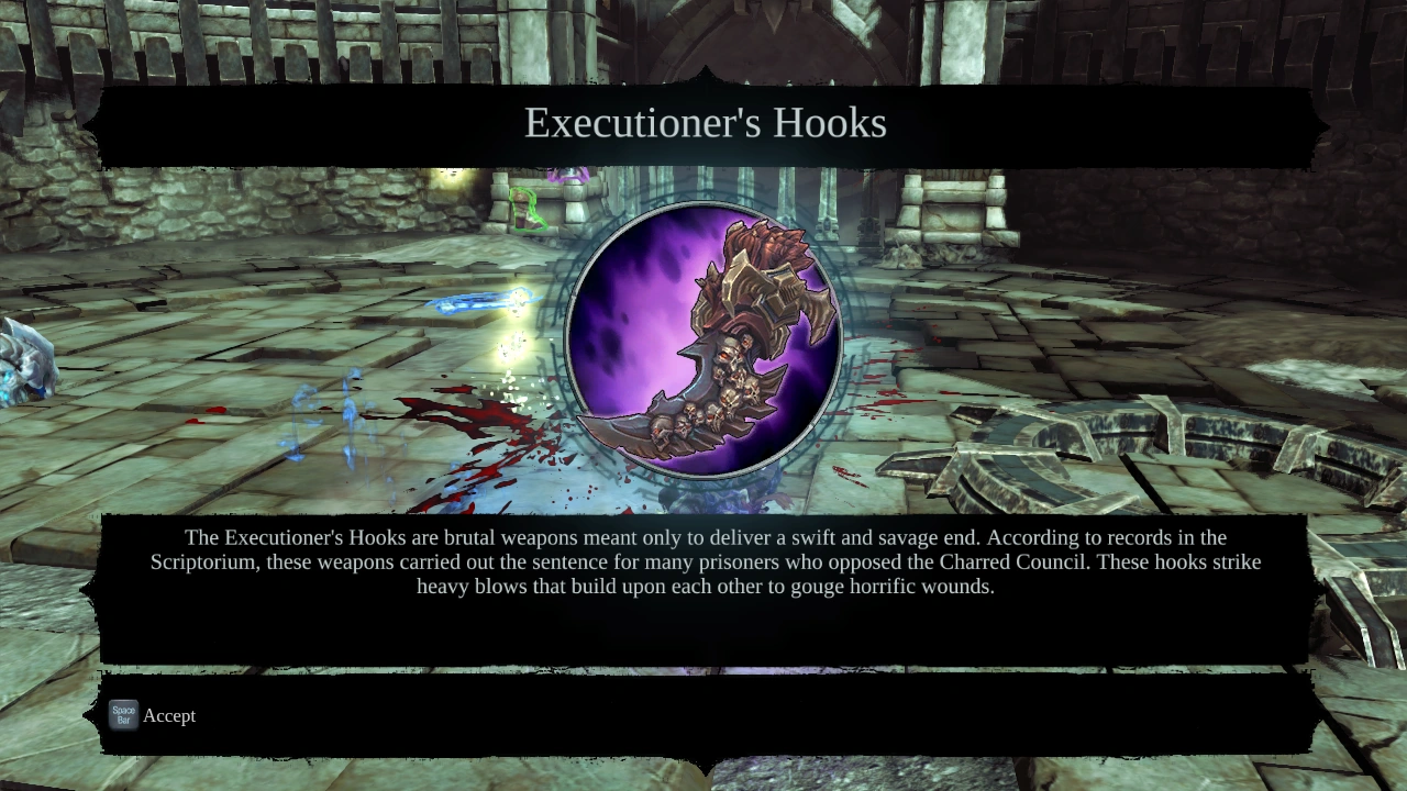 Image Executioner's Hooks.png Darksiders Wiki FANDOM powered by Wikia