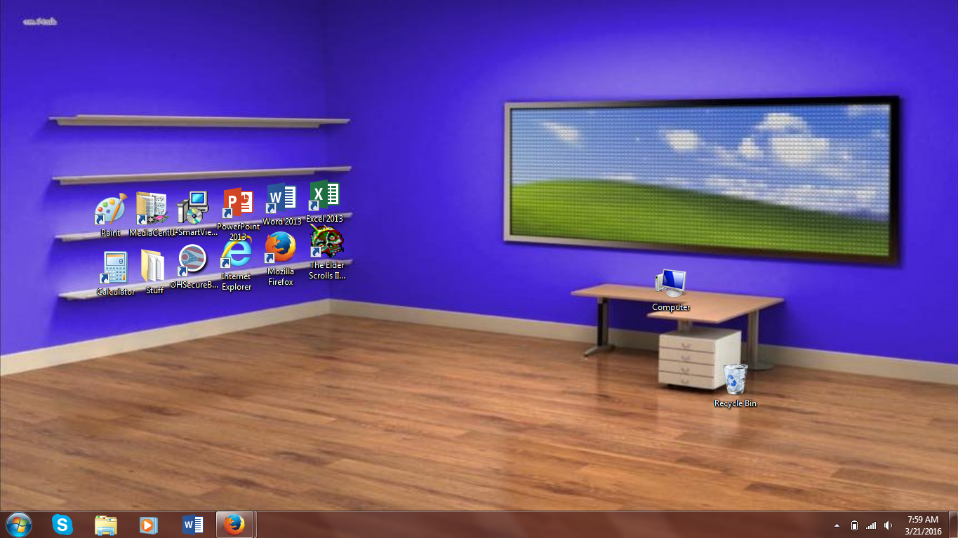 Desktop расширение. Рабочий стол в виде комнаты. Рабочий стол полочки. Полки для ярлыков на рабочем столе. Заставка на рабочий стол полки.