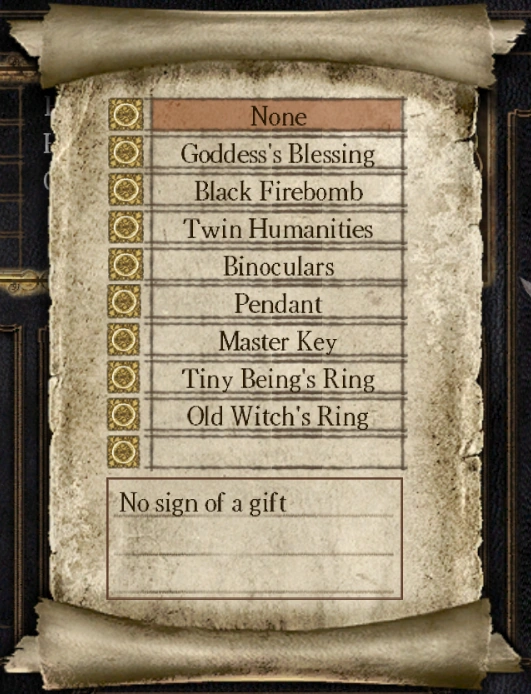 Starting Gifts Dark Souls Wiki FANDOM powered by Wikia