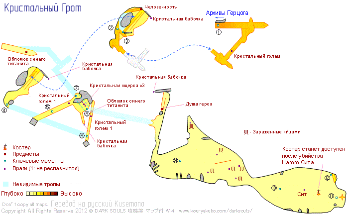 Карта дарк оменс