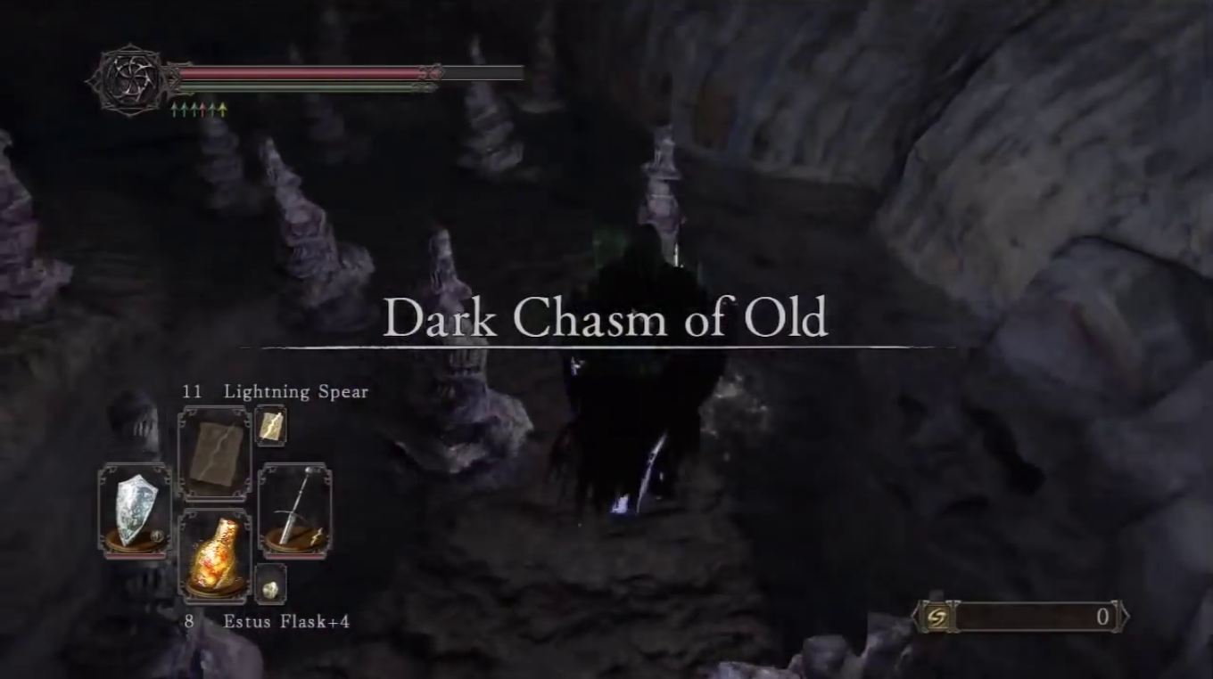 dark chasm of old dark souls wiki fandom powered by wikia