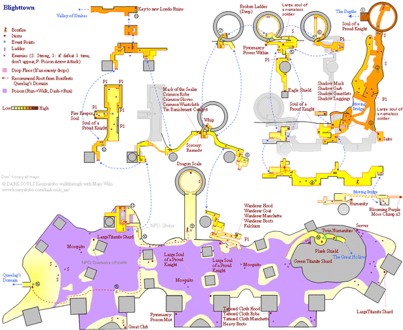 Image - Map07 blighttown en.gif | Dark Souls Wiki | FANDOM powered by Wikia