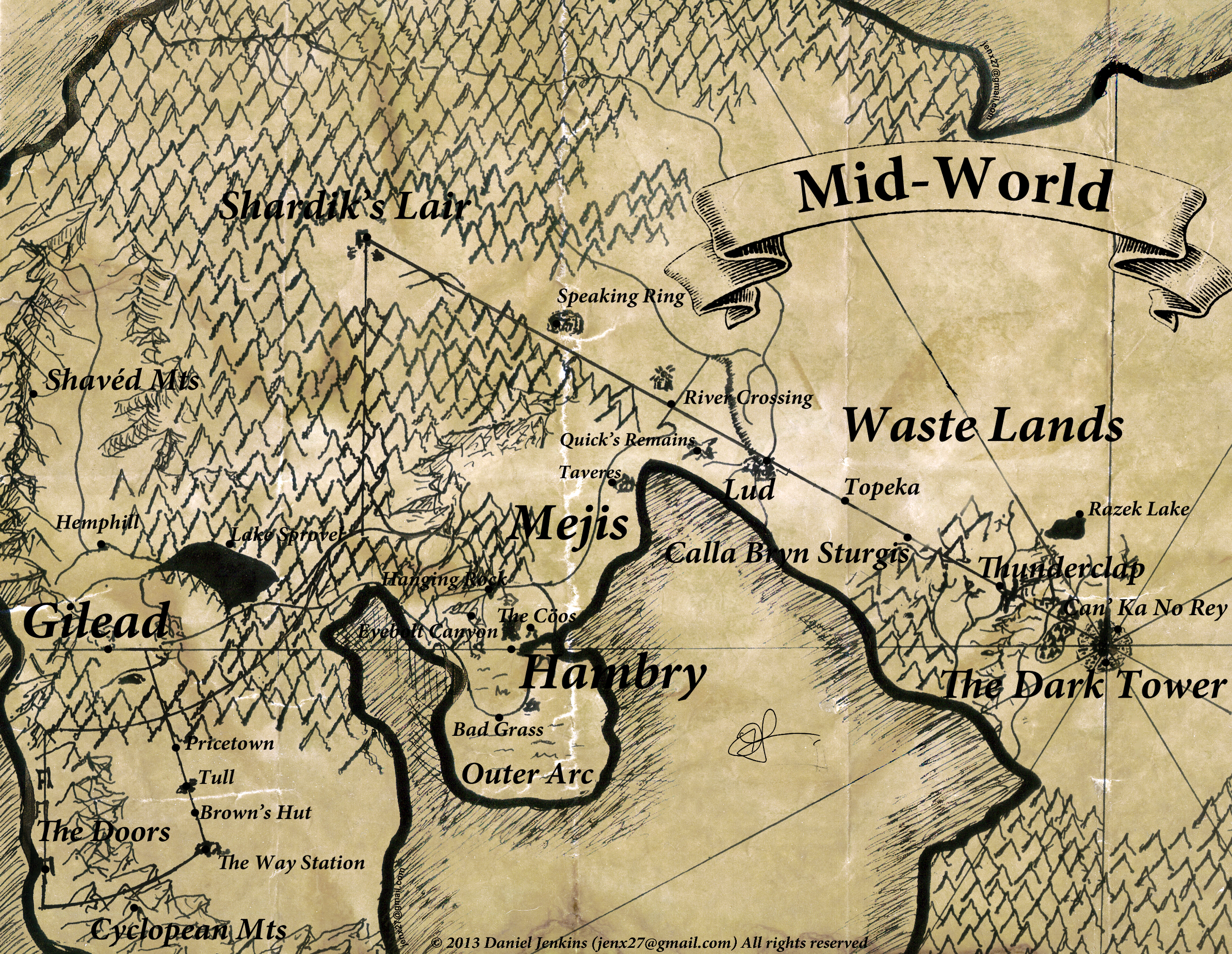 Map Of Mid World
