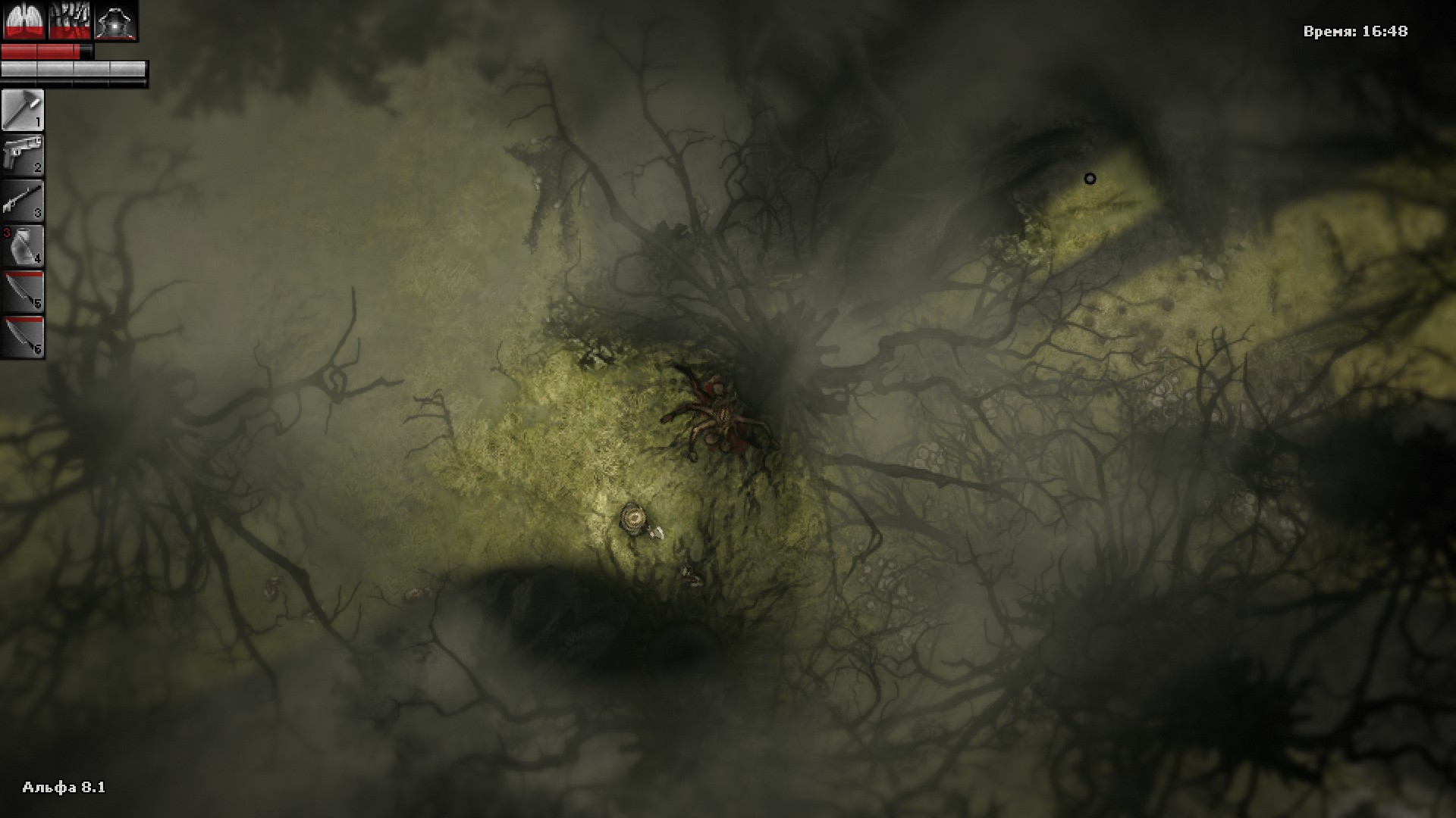Darkwood карта