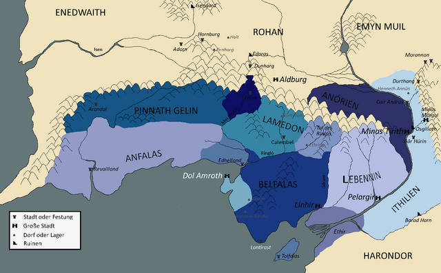 Datei:Gondor politisch.png