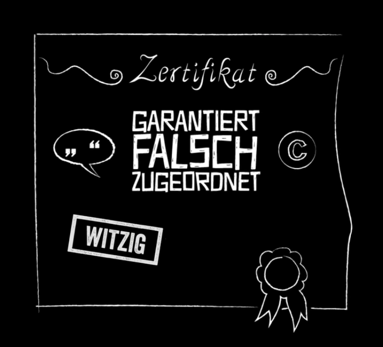 Falsch zugeordnete Zitate | Das Kaenguru Wiki | Fandom