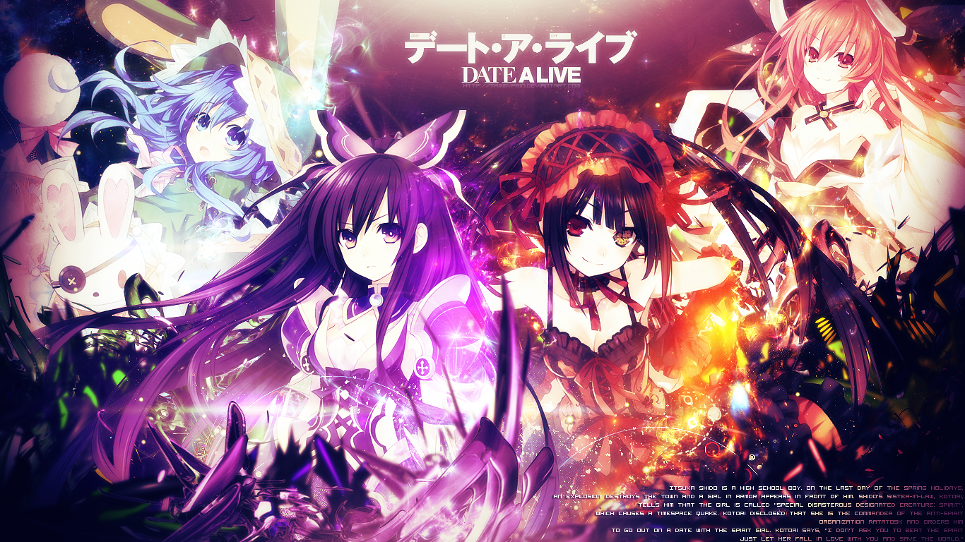 Date A Live Anime Hd Wallpaper Png Date A Live Anime Hd Wallpaper Png