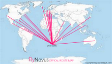 FlyNovus Route Map