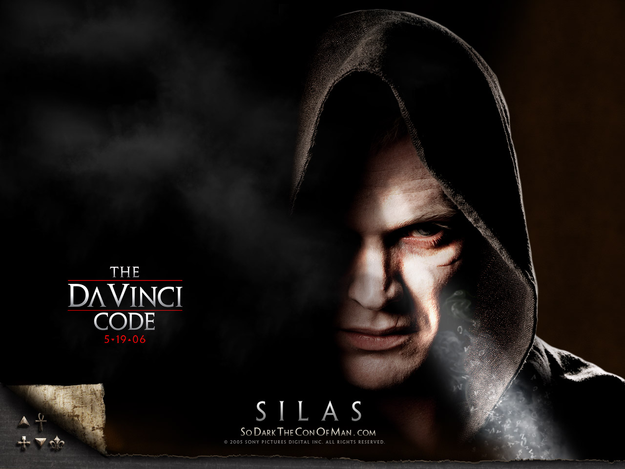 Image Da Vinci Code poster Silas.jpg The Dan Brown Wiki FANDOM powered by Wikia Image Da Vinci Code poster Silas.jpg The Dan Brown Wiki FANDOM powered by Wikia