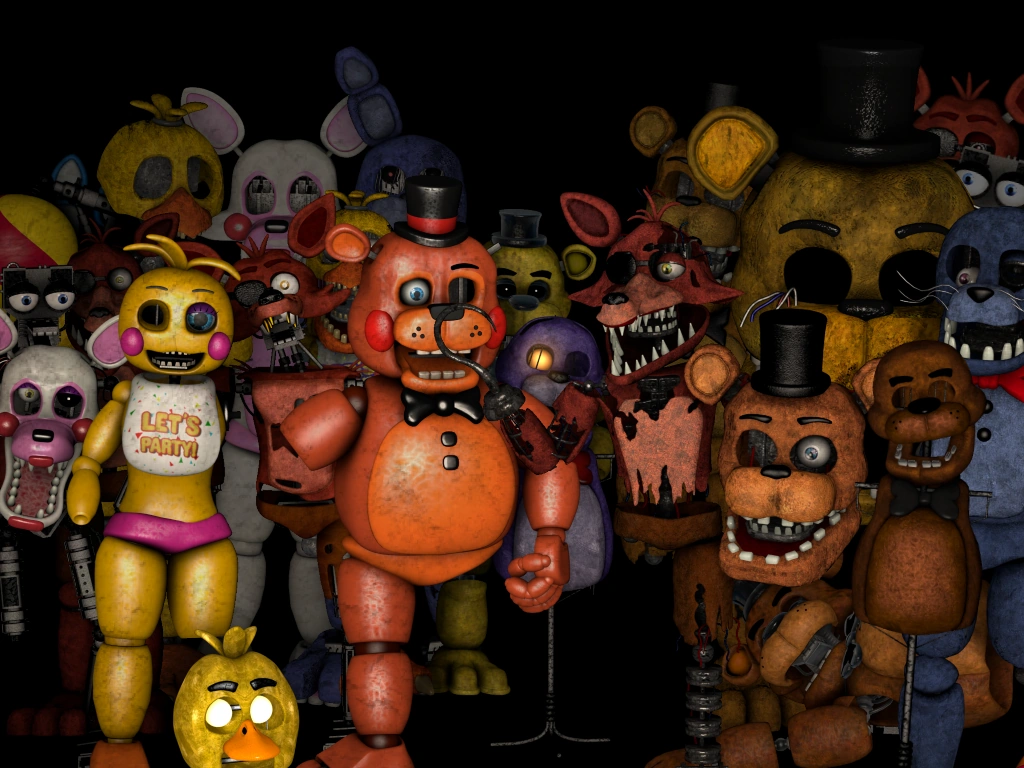 Minor Animatronic Characters Dayshift At Freddy S Wikia Fandom