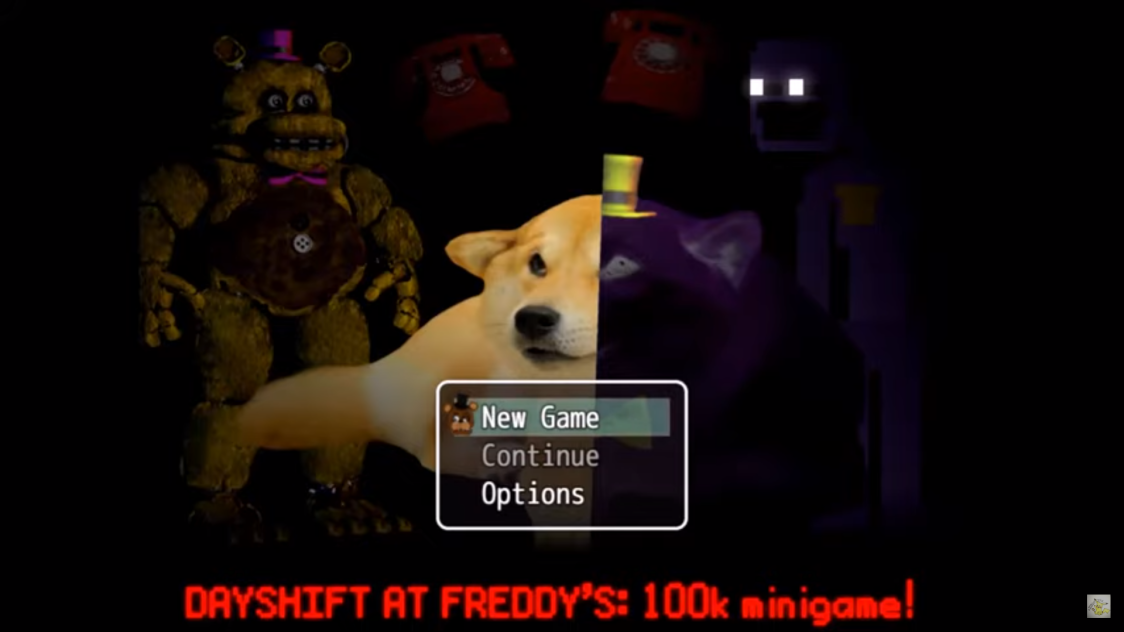 dayshift at freddys 2 befriend a doggo