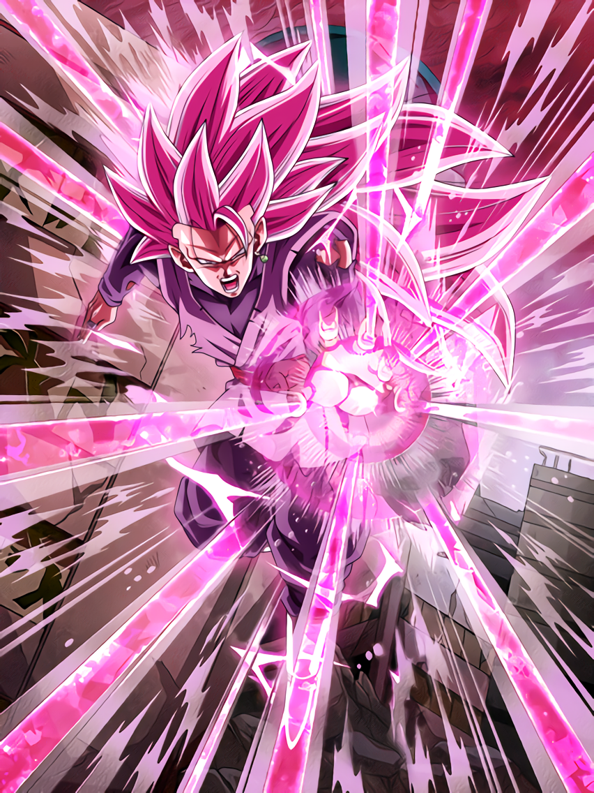 A Vessel Fulfilled Goku Black Super Saiyan 3 Rosé Db Dokfanbattle Wiki Fandom Powered By 9755