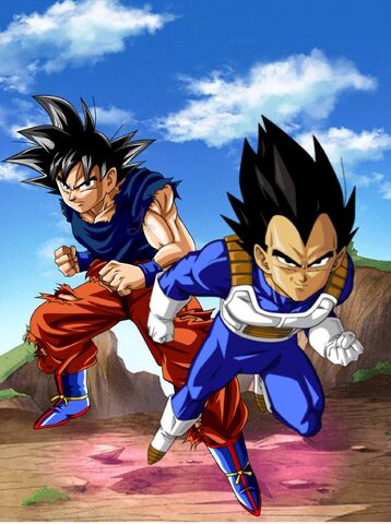 lr ssgss goku and vegeta