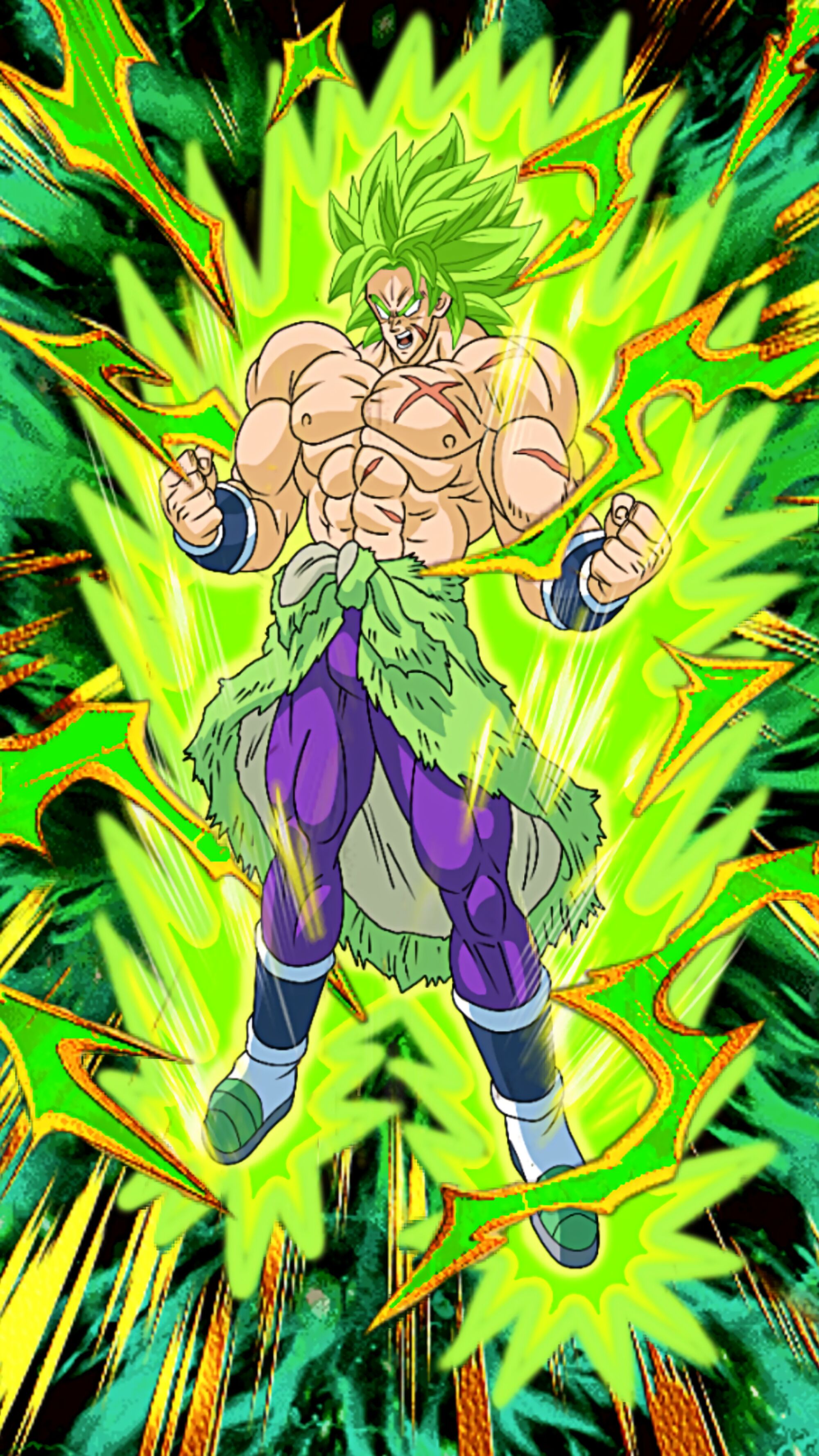 Gigantic Absolute Power Super Saiyan Full Power Broly