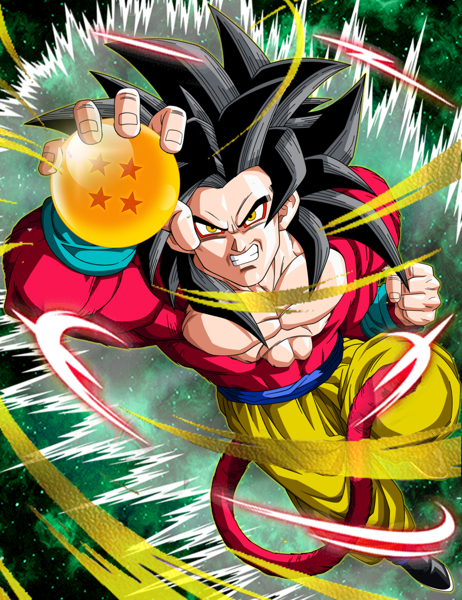 The Mythic 4-Star Dragon Ball Super Saiyan 4 Son Goku | DB-Dokfanbattle Wiki | Fandom