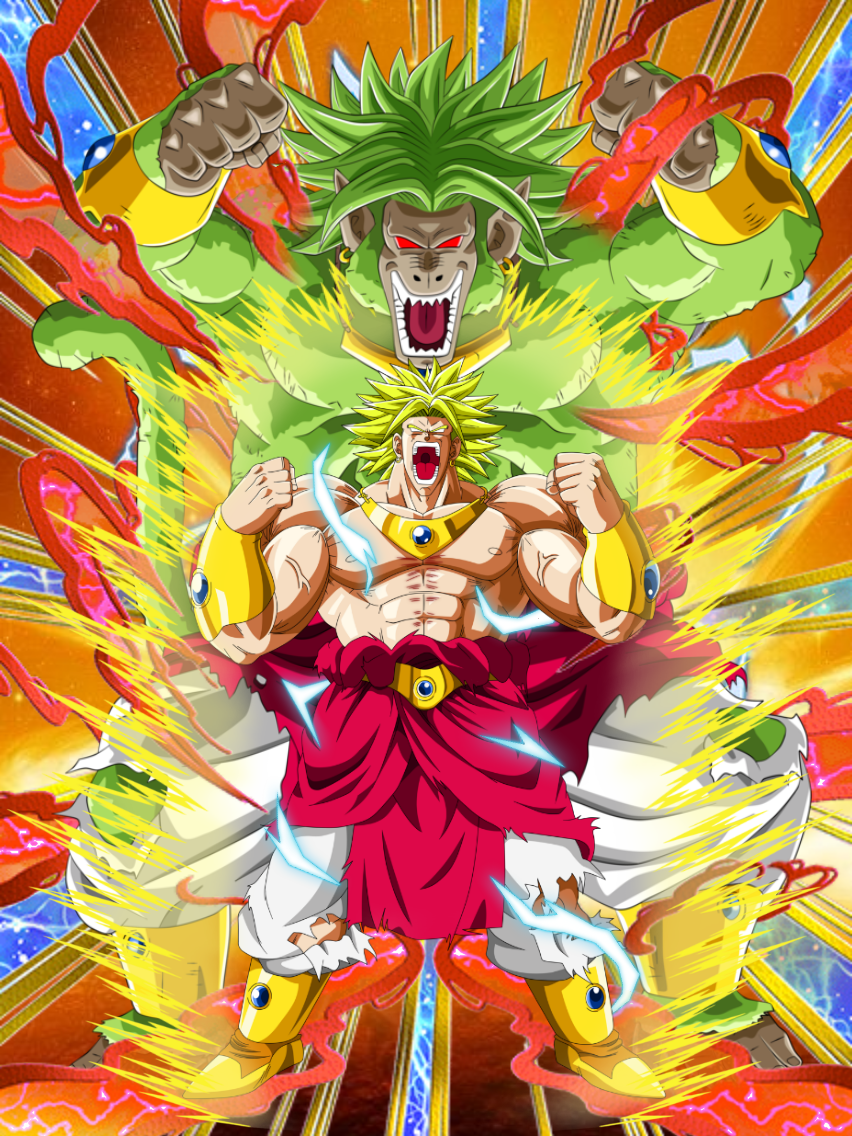 pin by ezequiel on dokkan battle anime dragon ball on great ape broly wallpapers