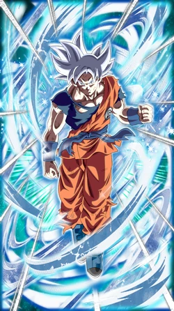 Amidst A Heated Brawl Goku Ultra Instinct Db Dokfanbattle Wiki Fandom