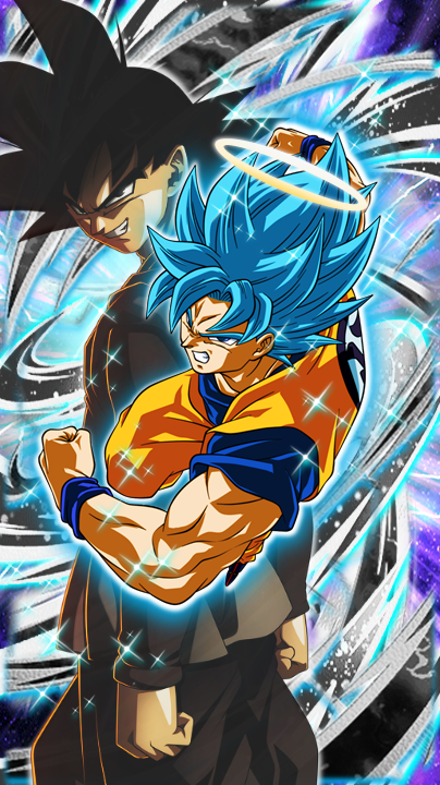 Awakened Azure Gladiator Super Saiyan God SS Goku (Future) (Angel) | DB ...