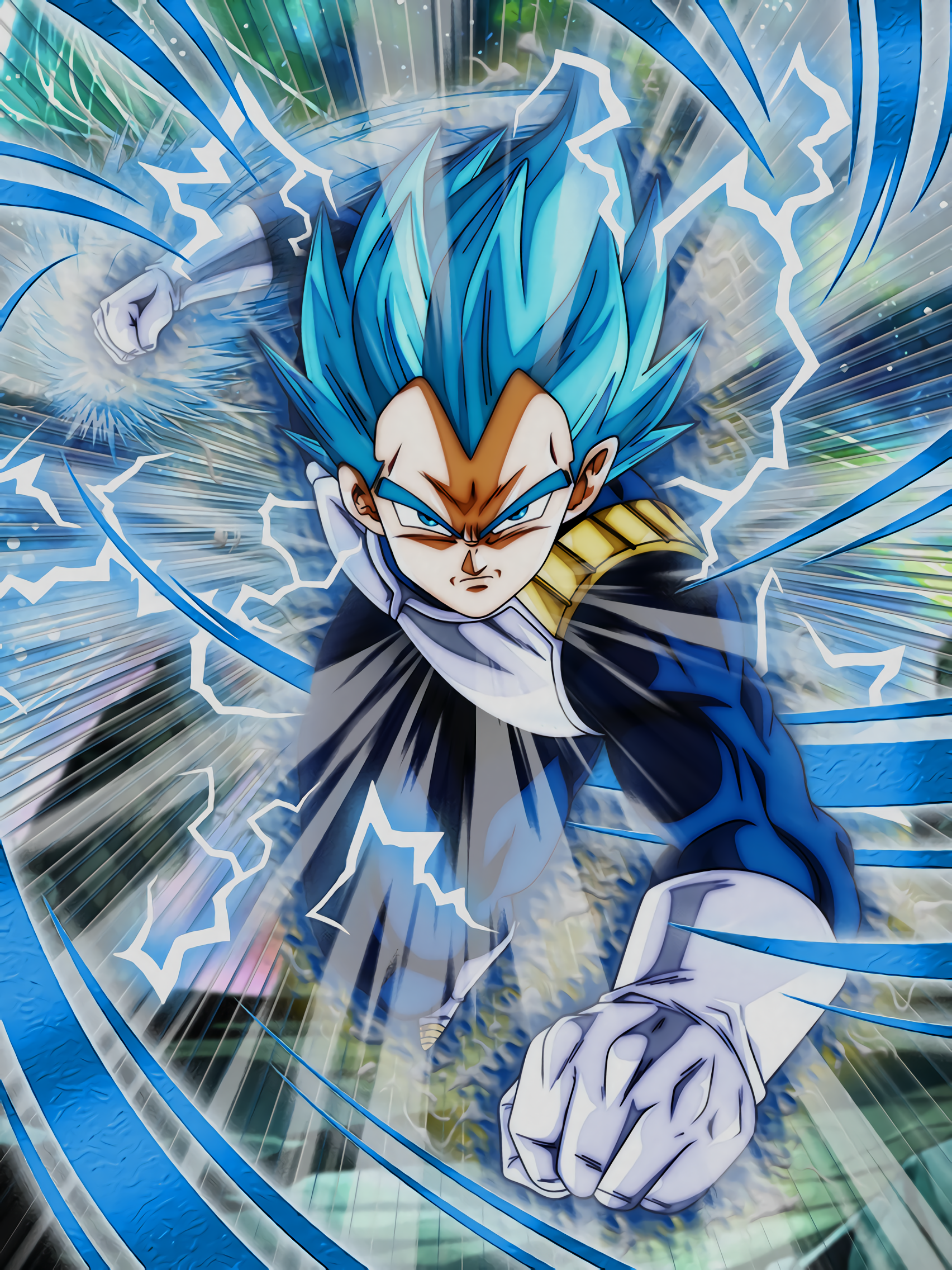 vegeta mastered blue