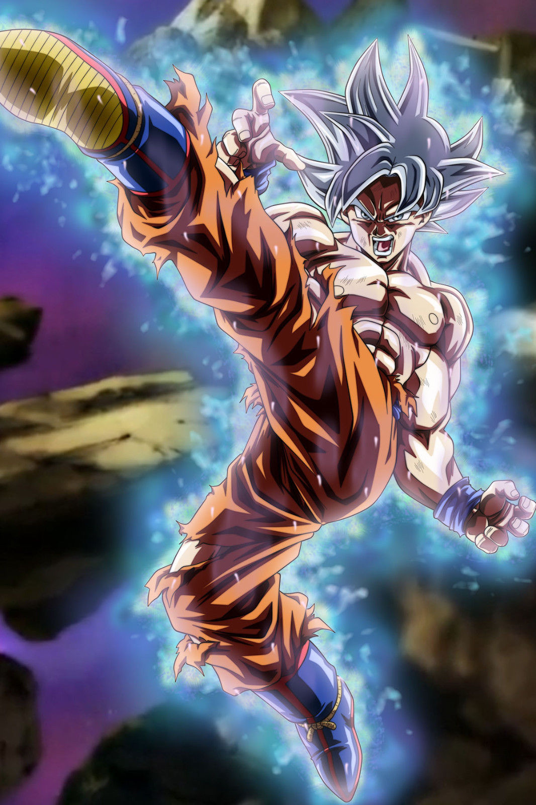 Mastered Ultra Instinct Goku By Dragon Ball Super Man 2645