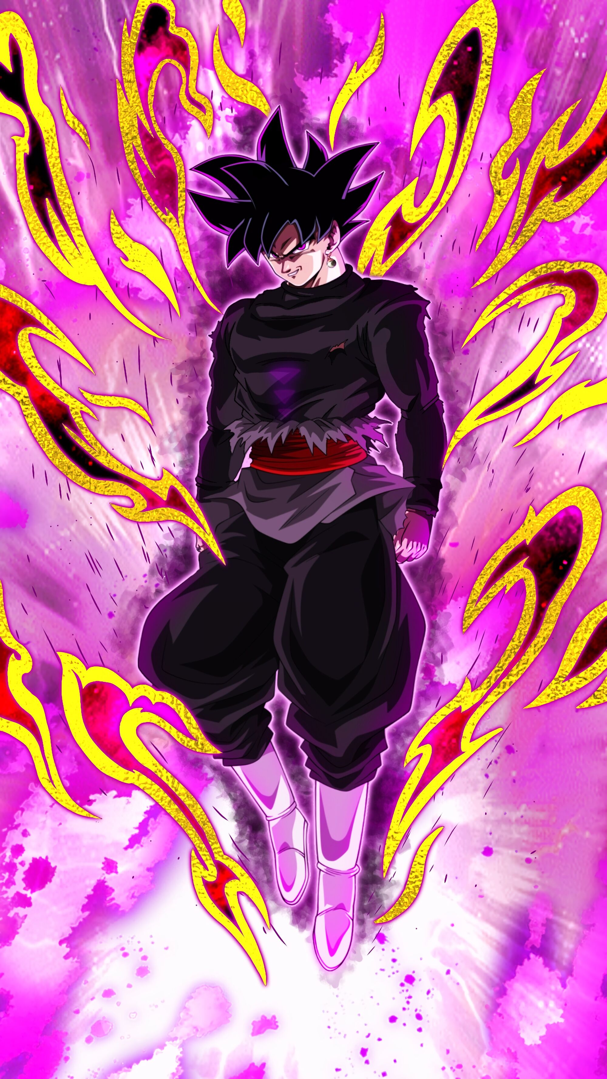 A Real God of Madness Goku Black (God of Destruction Mode) | DB