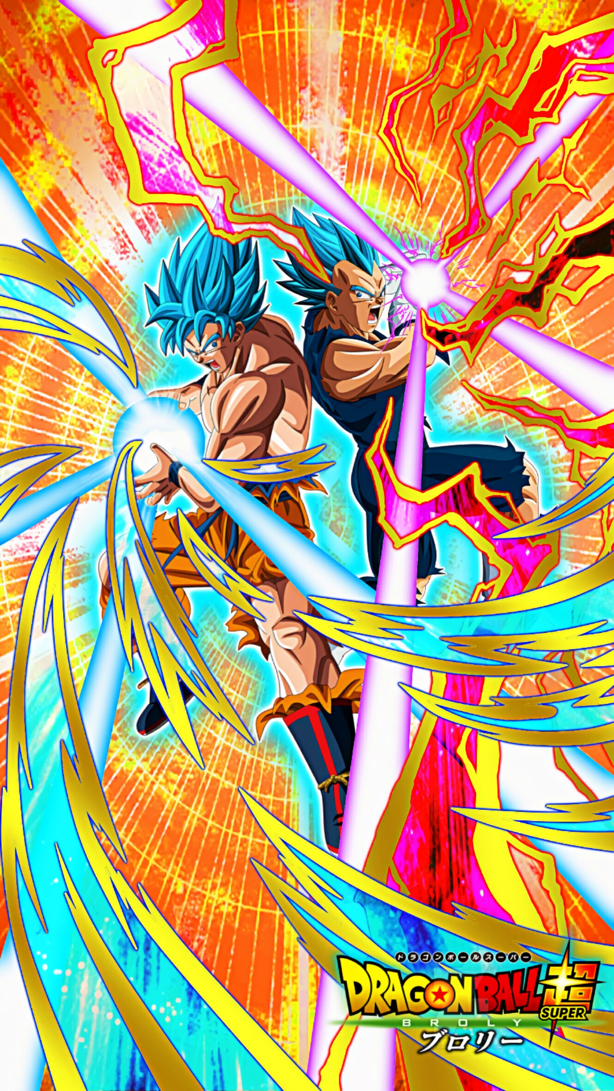 goku and vegeta ssj god