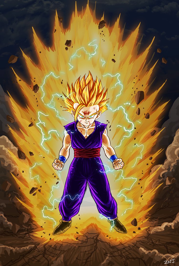 All Out Rage Release Super Saiyan 2 Gohan Youth Db