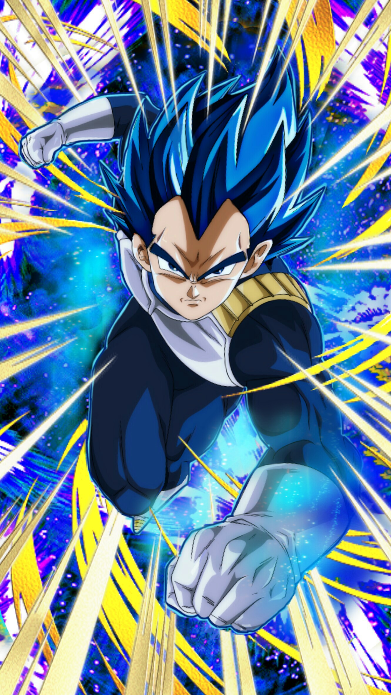 Unleashing A New Power Super Saiyan God Ss Evolved Vegeta