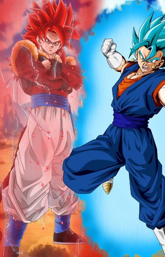 Ss4 Vegito Vs Ss4 Gogeta