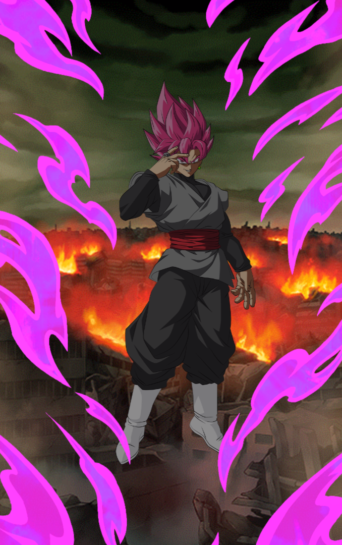 Shadow of Darkness Goku Black (Shadow Clone) | DB-Dokfanbattle Wiki ...