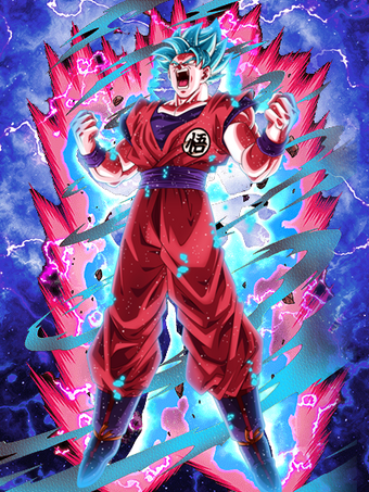 Ungodly Evolution Goku Super Saiyan Blue Kaioken X20 Db