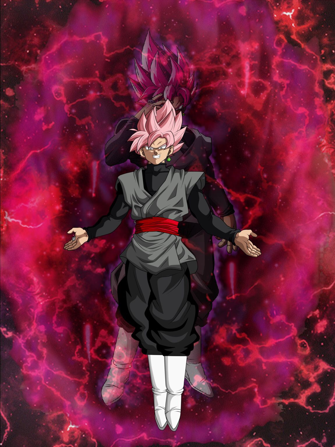 Evolution Of Chaos Goku Black Super Saiyan Rosé Db Dokfanbattle Wiki Fandom 4446