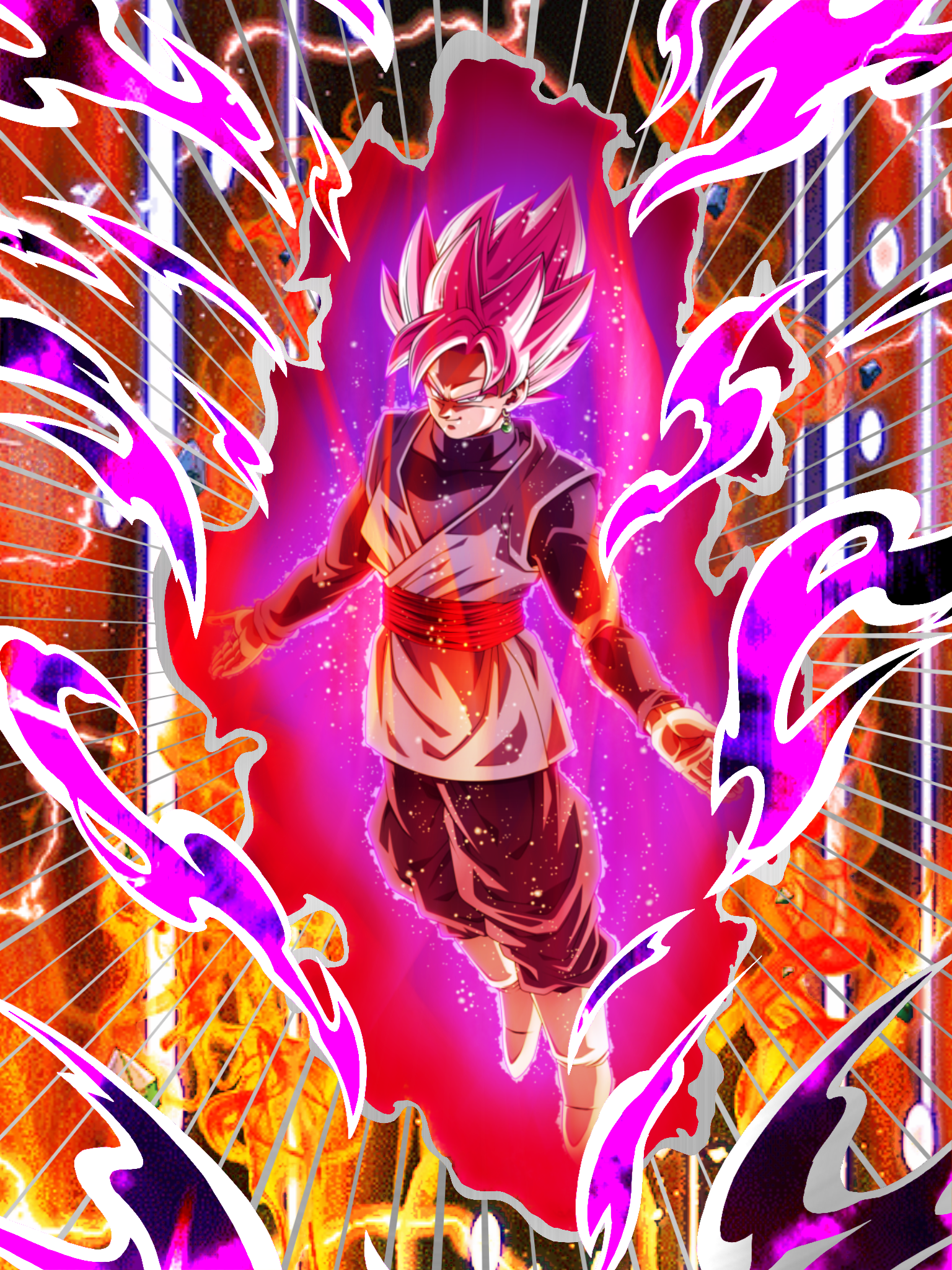 Divine Justice Goku Black Super Saiyan Ros DB Divine Justice Goku Black Super Saiyan Ros DB