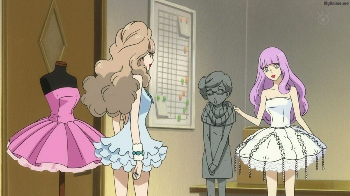 Some of the fabulously fashionable characters in 'Princess Jellyfish'