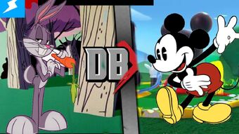 mickey mouse vs bugs bunny